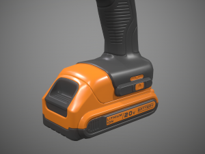 hand held area light 3D Модель