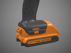 hand held area light 3D Модель
