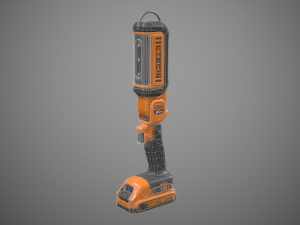 hand held area light 3D Модель