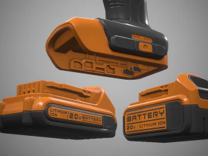 hand held area light 3D Model
