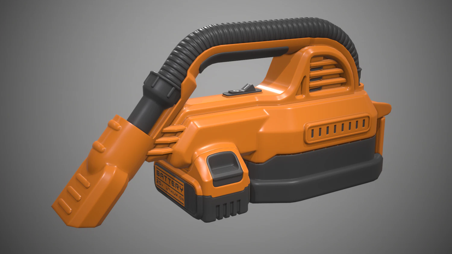 portable vacuum kit 3D Model .c4d .max .obj .3ds .fbx .stl .blend