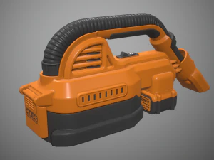 portable vacuum kit 3D Model