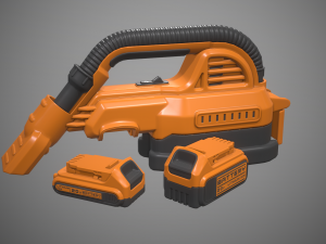 portable vacuum kit 3D Модель