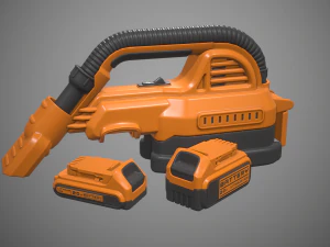portable vacuum kit 3D Model