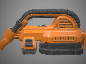portable vacuum kit 3D Model