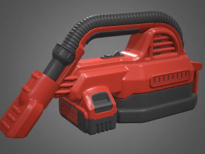 portable vacuum kit 3D Model