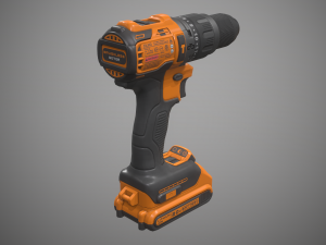 power drill Model 3D