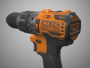 power drill Model 3D
