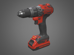 power drill Model 3D