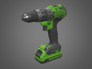power drill Model 3D