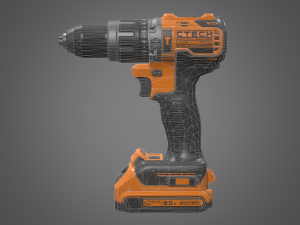 power drill Model 3D