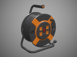 portable power station outlet Modelo 3D