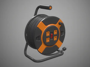 tomada de central el&eacute;trica port&aacute;til Modelo 3D