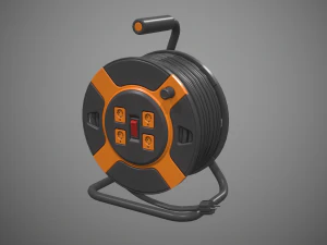portable power station outlet 3D Model