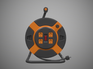 portable power station outlet Modelo 3D