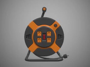portable power station outlet 3D Model