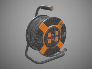 portable power station outlet 3D Model
