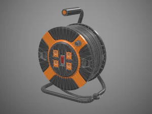 portable power station outlet 3D Model