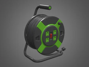 portable power station outlet 3D Model