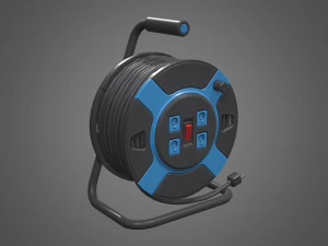 portable power station outlet 3D Model