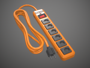 power strip 3D Модель