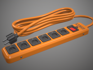 power strip 3D Модель