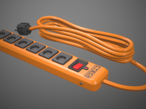 power strip 3D Модель