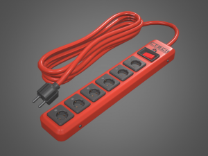 power strip 3D Модель