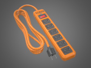 power strip 3D Модель
