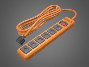 power strip 3D Модель