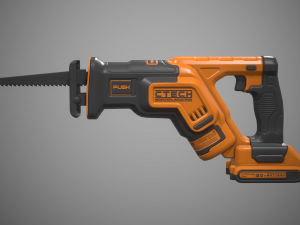 reciprocating saw Modelo 3D