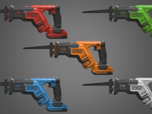 reciprocating saw 3D Model