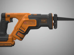 reciprocating saw 3D Model