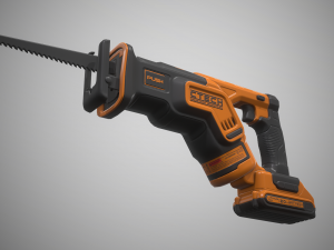 reciprocating saw 3D Model