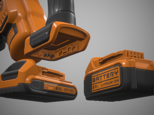 reciprocating saw 3D Model