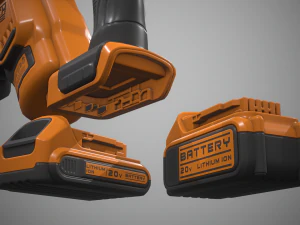 reciprocating saw 3D Model