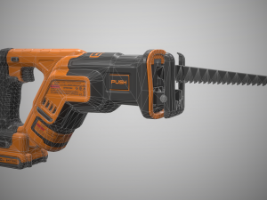 reciprocating saw 3D Model