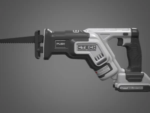 reciprocating saw 3D Model