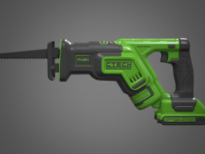 reciprocating saw 3D Model