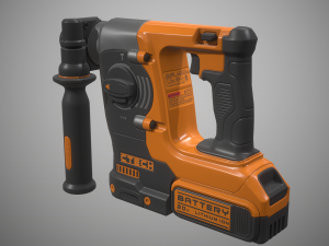rotary hammer drill Modèle 3D