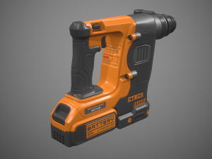 rotary hammer drill Modèle 3D
