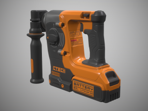 rotary hammer drill Modèle 3D