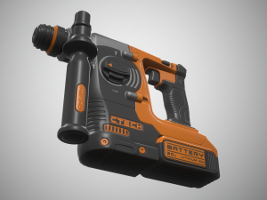 rotary hammer drill Modèle 3D