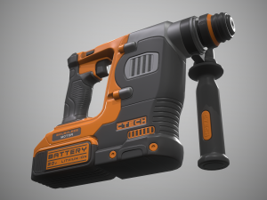 rotary hammer drill Modèle 3D