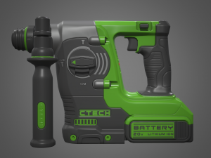 rotary hammer drill Modèle 3D