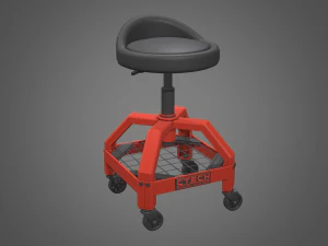 sgabello da negozio Modello 3D