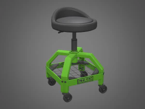 sgabello da negozio Modello 3D