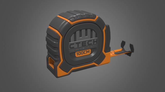 tape measure 3D-Modell .c4d .max .obj .3ds .fbx .stl .blend 