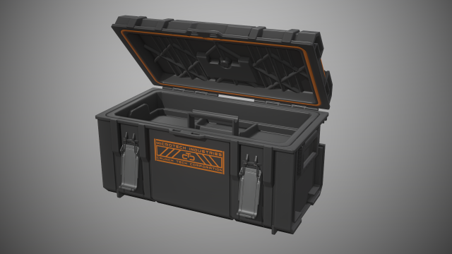 toolbox 3D Model .c4d .max .obj .3ds .fbx .stl .blend 
