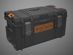 bo&icirc;te &agrave; outils Modèle 3D